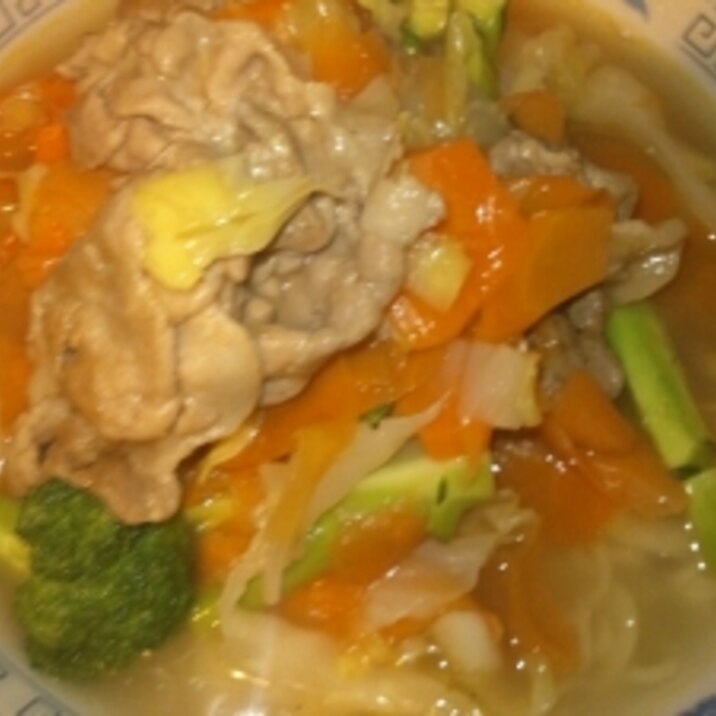 ラーメンのトッピング§肉野菜餡かけ§